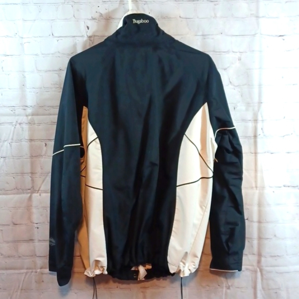 Columbia Womans Black & White Athletic WaterProof Wind Breaker Jacket 1XL - Picture 3 of 13